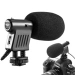 Microfone Boya By-v01 Direcional Cameras e Filmadoras