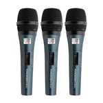 Microfone com Fio Kadosh K3.1 Kit com 3 Pcs