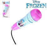 Microfone Infantil com Eco Divertido Frozen na Solapa