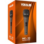 Microfone Vokal MC-30 com Cabo e Cachimbo
