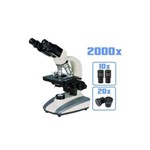 Microscópio Biológico Binocular LED DI-136B Aumento 2000x