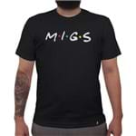 MIGS - Camiseta Clássica Masculina