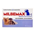 MILBEMAX C - para Cães Até 5kg - Caixa com 2 Compr.