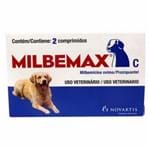 MILBEMAX C - para Cães de 5 a 25kg - Caixa com 2 Compr.