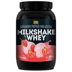 Milkshake Whey - 900g - Golden Nutrition - Morango