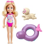 Mini Boneca 10 Cm - Barbie Golfinho Mágico - Chelsea Aventura no Mar - Mattel