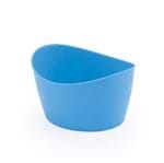 Mini Cachepot Oval Azul Claro - Unidade