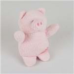 Mini Chocalho Fazendinha Porquinha - Rosa - Zip Toys