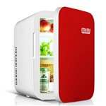Mini Cool Mini Geladeira Refrigerador 15 Litros Vermelha