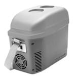 Mini Cooler 2 7L Cinza Fosco com Porta Copos 12V com Alca - TV013 TV013