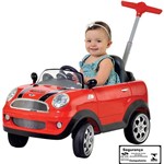 Mini Cooper Push Baby Vermelho - Biemme