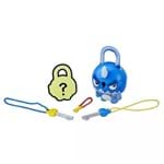 Mini Figura - Cadeado - Lock Stars - Serie 1 - Robo Azul Escuro