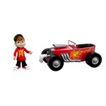 Mini Figura com Veículo - Alvinnn!!! e os Esquilos - Alvin - Mattel