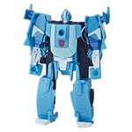 Mini Figura Transformável - 11 Cm - Transformers Cyberverse - Blurr - Hasbro