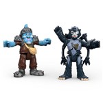 Mini Figuras Imaginext - Go Go Power Rangers - Squatt & Baboo - Fisher-price