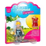 Mini Figuras Playmobil - 7 Cm - Fashion Girls - Moda Retrô - 6883 - Sunny