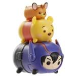 Mini Figuras Tsum Tsum com 3 Figuras - Hiro, Pooh e Bambi ESTRELA