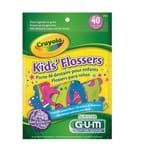 Mini Flosser Gum Crayola Kids 40 Unidades
