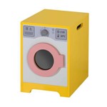 Mini Móvel Máquina de Lavar Infantil Herli Móveis Amarelo