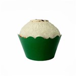 Mini Porta Cupcake Liso Verde C/12 Ref.116 - Kid Art