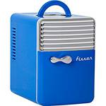 Mini Refrigerador e Aquecedor Portátil 5L Retrô Azul - Fixxar