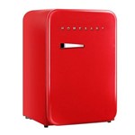 Mini Refrigerador Retro Home & Art 106 Litros Vermelho