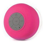Mini Speaker Caixa de Som Bluetooth Prova D'agua Rosa