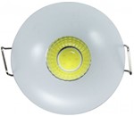 Mini Spot de Embutir LED 3W Redondo Borda Branca PowerXL