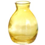 Mini Vaso Decorativo Redondo Amarelo