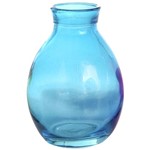 Mini Vaso Decorativo Redondo Azul