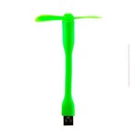 Mini Ventilador Flexível - Verde