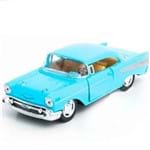Miniatura 1957 Chevrolet Bel Air Escala 1:40 Azul Pastel