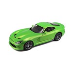 Miniatura Carro - 2013 Viper Srt Gts - 1/18 - Special Edition - Verde - Maisto