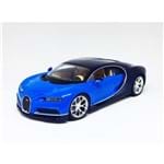 Miniatura Carro Bugatti Chiron Azul 1:24 Welly