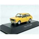 Miniatura Carro Fiat 147 1980 Amarelo 1:43 Ixo