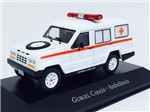 Miniatura Carro Gurgel Carajás Ambulância - 1:43 - Ixo