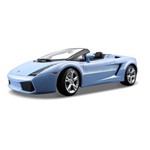 Miniatura Carro - Lamborghini Gallardo Spyder - 1/18 - Special Edition - Azul - Maisto