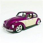 Miniatura Carro Volkswagen Beetle Fusca Hard Top 1:24 - Welly