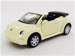 Miniatura Carro Volkswagen New Beetle Conversível 1:34 - Welly