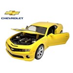Miniatura Chevrolet Camaro Ss Rs Amarelo Maisto Escala 1:24