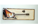 Miniatura de Guitarra Explorer - Sun Burst - (Blister) - 1:4 - TudoMini 1410067