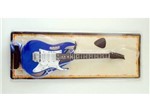 Miniatura de Guitarra Ibanez JEM - Azul - (Blister) - 1:4 -TudoMini 1410061