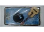 Miniatura de Violão Acústico Pequeno - Marrom (Blister) - 12cm 1410049
