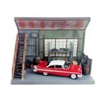 Miniatura Diorama Christine Plymouth Fury o Carro Assassino 1958 1:64 Auto World