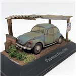 Miniatura Diorama Volkswagen Fusca Customizado - 1:43 - Ixo