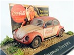 Miniatura Diorama VW Fusca 1985 Customizado Coca Cola 1:43 Ixo