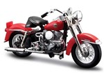 Miniatura Moto Harley Davidson FLH Duo Glide S33 1:18 - Maisto