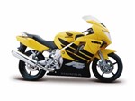 Miniatura Moto Honda CBR 600 F4 - Amarela / Preta 1:18 Maisto