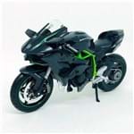 Miniatura Moto Kawasaki Ninja H2R Preta 1:12 Maisto