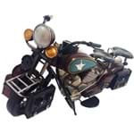 Miniatura Motocicleta Marrom